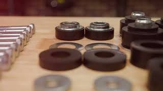Body Mount Supplement Bushing Kit Fits Select 1968-1972 Chevrolet, Oldsmobile, Pontiac Models - video thumbnail 4
