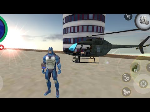 Rope Hero Mafia City War - Stealing Helicopter 🚁 | Android Gameplay |