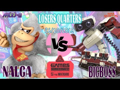 Nalga (Donkey Kong) vs BigBoss (ROB) Losers Quarters Games Celebration