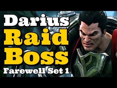 🔴Darius Raid Boss & 4 Guardian | TFT | LOL | Teamfight Tactics | Farewell Set 1