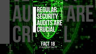 FACT 18: REGULAR SECURITY AUDITS ARE CRUCIAL