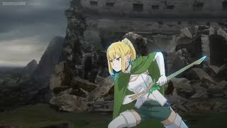 Bell, Ryu , Hedin & Mia Vs Ottarl/ Danmachi Season V Episode 14