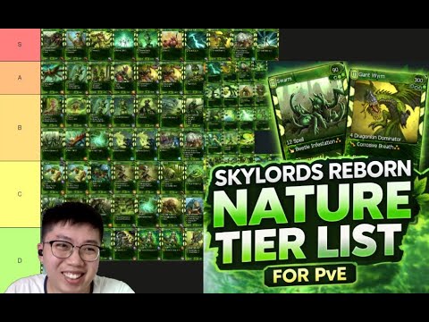 Battleforge/Skylords Reborn UPDATED Nature cards PvE tier list (2026)