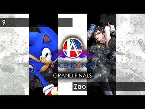 Smash 4: 9 (Sonic/Diddy Kong) V Zoo (Bayonetta) - Ascendance 15 Tournament SSB4