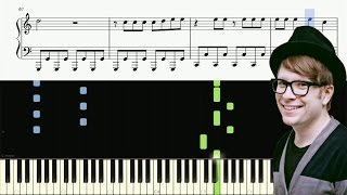 Patrick Stump - Spotlight (Oh Nostalgia) - Piano Tutorial + SHEETS