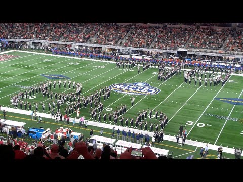 Ohio State University Marching Band Pregame at the 2025 Cotton Bowl