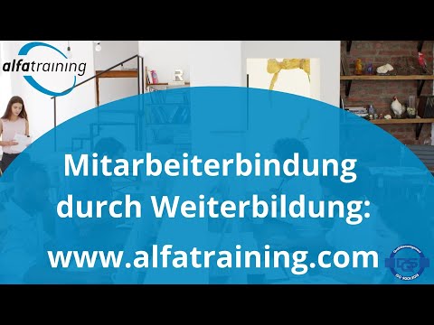 Mitarbeiterbindung durch Weiterbildung | alfatraining.com
