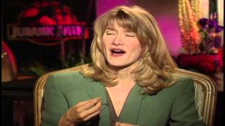 Jurassic Park: Laura Dern Exclusive Interview | ScreenSlam video