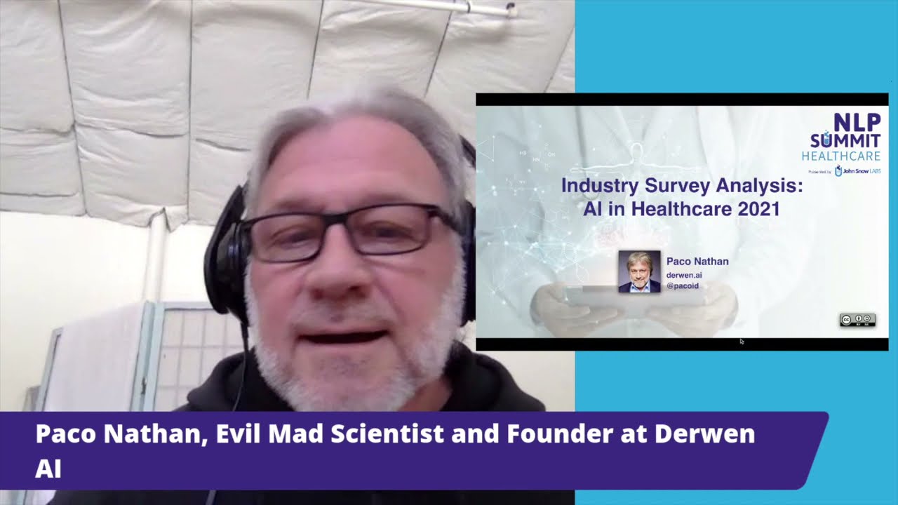 Industry Survey Analysis: AI in Healthcare 2021 | Healthcare NLP Summit 2021