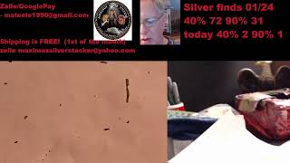 4/17/24 Half dollar COIN ROLL HUNT  7PM Eastern Maximus Silver Stacker