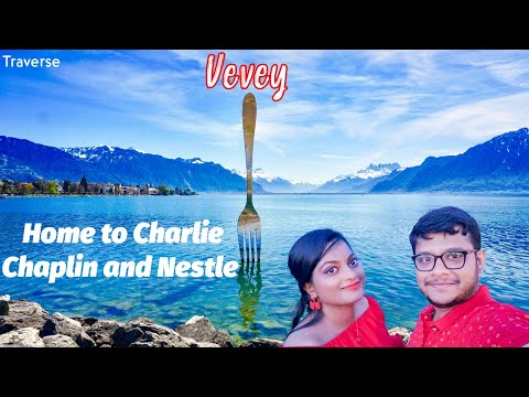 Vevey Switzerland Travel Guide | Alimentation, Charlie Chaplin Statue, Fork | Ouchy to Evian by Boat