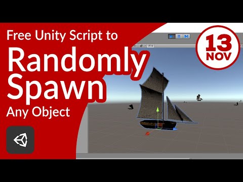 Unity Random Prefab Spawner C# Script: How to instantiate random prefabs on several random locations