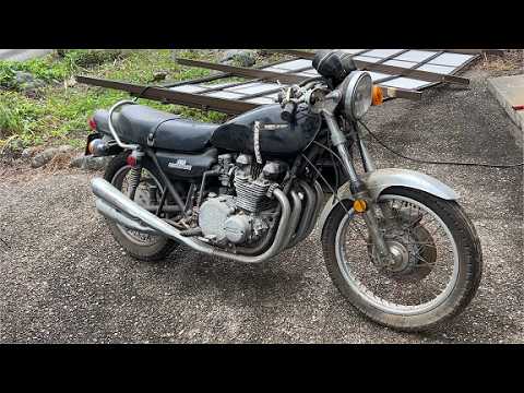 古民家004　倉庫のバイクは伝説のKawasaki　750RS　 Z2B 　1975年式のウルトラプレミアお宝バイクだった