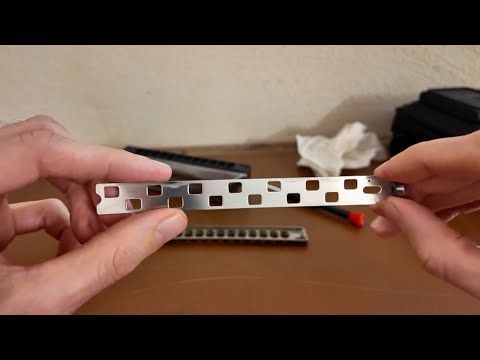 Chromatic harmonica: How to clean the slider