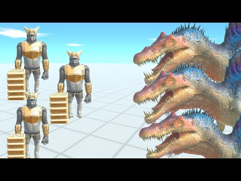 X3 GHOR HAMMER VS 3X CARNIVORE DINOS  - ARBS