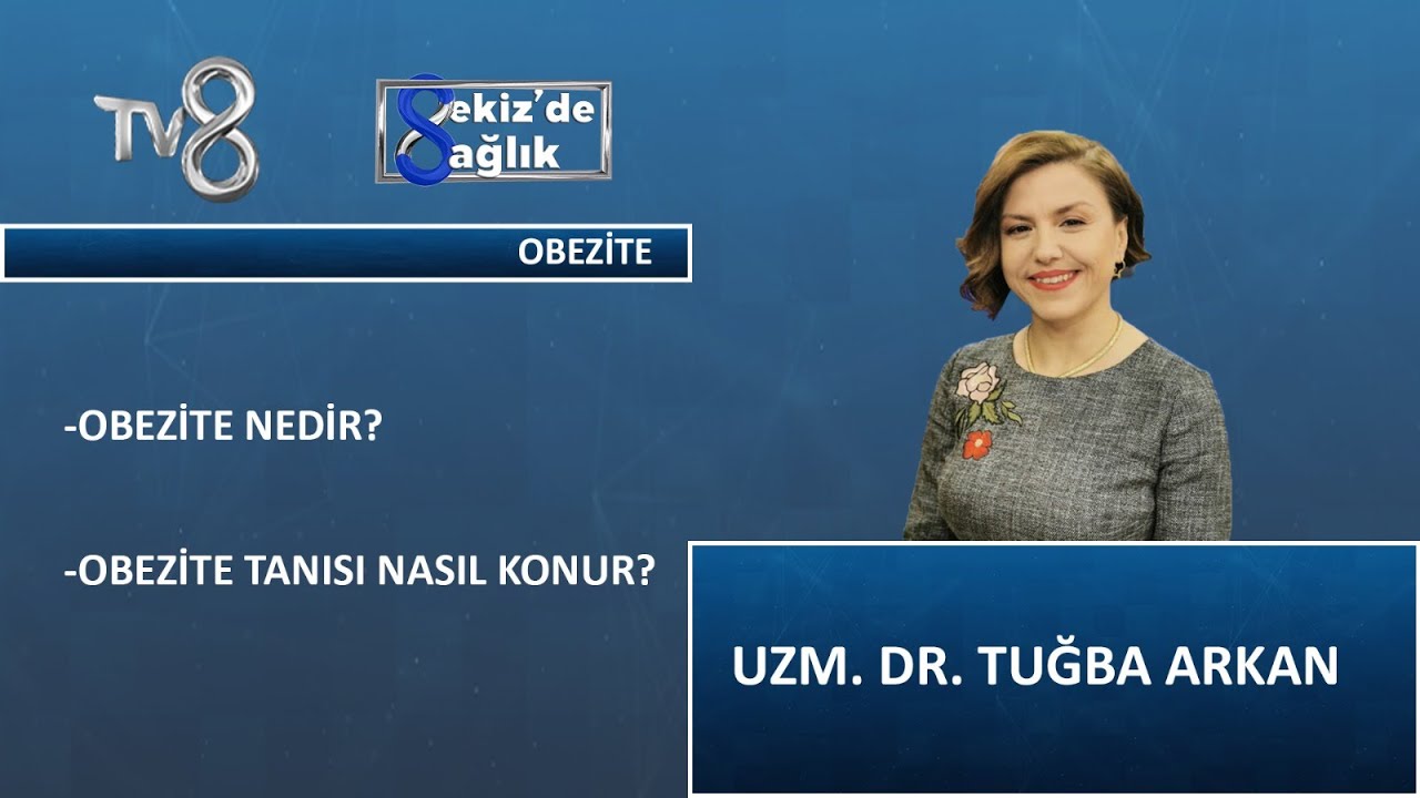 Obezite Nedir? | Uzm. Dr. Tuğba Arkan | 8’de Sağlık