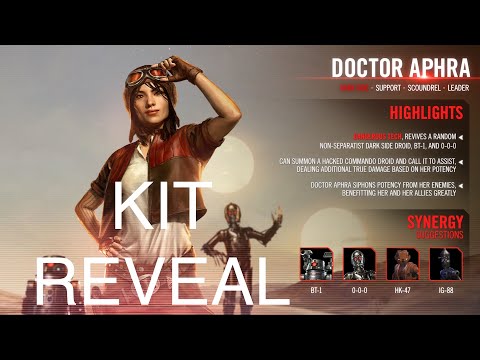 Doctor Aphra is Here, and Does She Love Dark Side Droids!! | Kit Reveal
