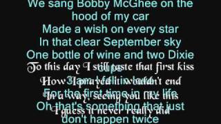 Just Don't Happen twice - Kenny Chesney lyrics