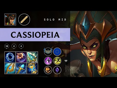 Cassiopeia Mid vs Orianna - EUW Challenger Patch 25.24