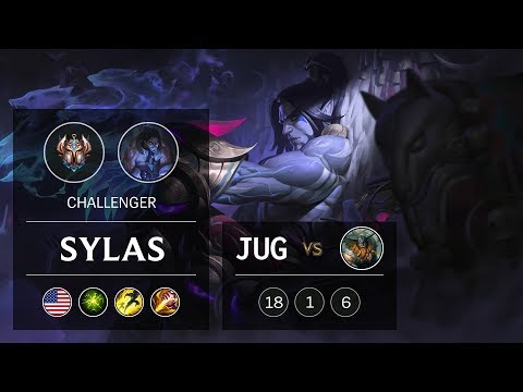 Sylas Jungle vs Olaf - NA Challenger Patch 9.5