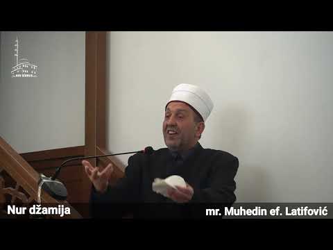 NEMORAL SE PROŠIRIO - ŠTA NAM JE ČINITI!? - mr. Muhedin ef. Latifović