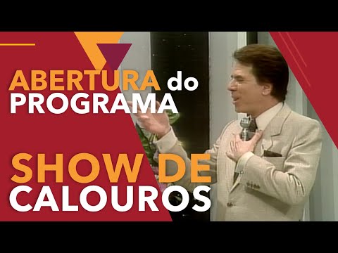 ABERTURA DO SHOW DE CALOUROS – 13/03/1988