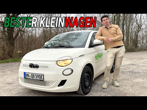 Fiat 500e im Test - TEUER aber auch der BESTE elektrische Kleinwagen?