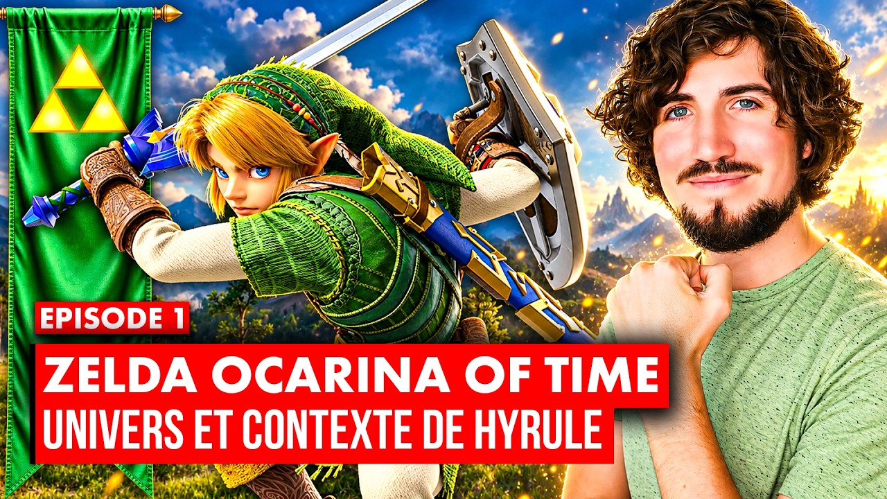Zelda Ocarina Of Time : Tout SAVOIR sur le MONDE et les PERSONNAGES 💥 [Road to OCARINA #1]