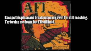 AFI Lower your head and take it in the body w/ lyrics