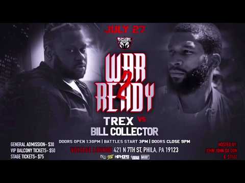 T-REX VS BILL COLLECTOR #WarReady2 TRAILER 7/27