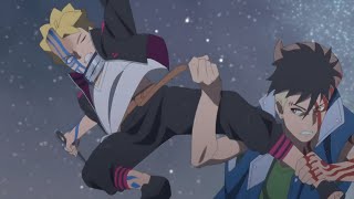 Momoshiki e Boruto VS Kawaki - Kawaki desperta o poder de Isshiki | Boruto Dublado