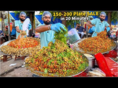 India's HIGHEST SELLING Tadke Wale Masala Chole Kulche 😍 Street Food India