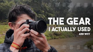 My travel setup with the Sony a7 IV