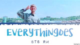 RM (김남준) - 'everythingoes' (with NELL) 😑 Lyrics