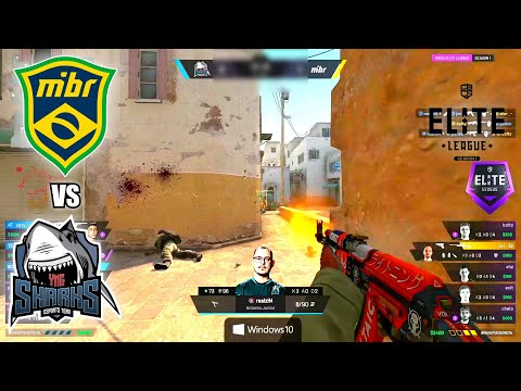 MIBR vs Sharks - CBCS Elite League Season 1 | CSGO HIGHLIGHTS