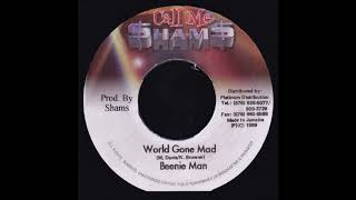 Beenie Man ‎– World Gone Mad  (Vinyl Side B Instrumental) 1999