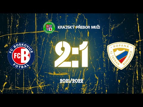 Sestřih FC Boskovice - TJ Tatran Bohunice