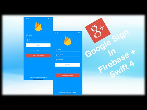Google Sign In || Firebase & Swift 4