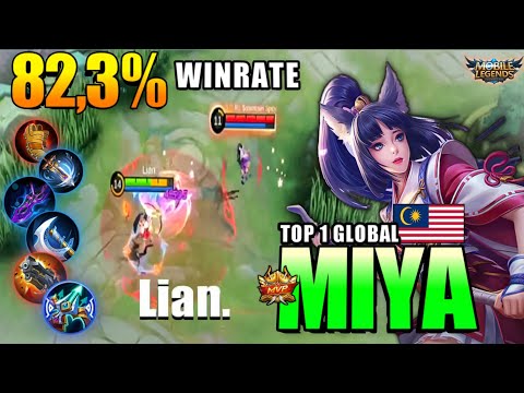 Miya WTF Damage!! Trully Destroyed Enemys | Top 1 Global Miya by Lian. ~ MLBB