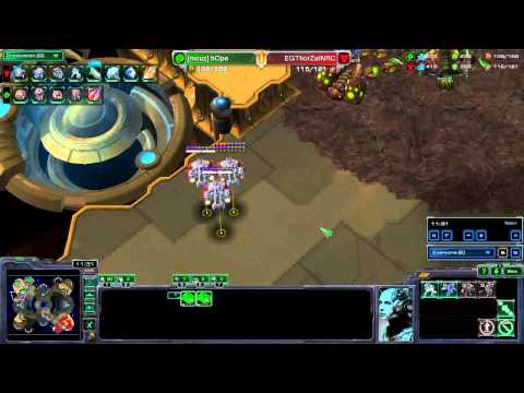 StarCraft 2 DreamHack Summer open 2013 GroupA EGThorZaiNRC vs mousesports hOpe game2