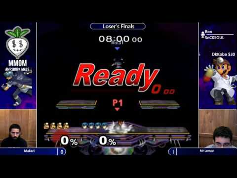 Makari (Marth) vs Mr Lemon (Dr Mario) - MMOM79 Loser's Finals