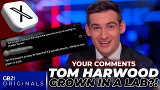 Watch: Tom Harwood Confronts YOUR Brutal X Comments | GB News Star Reacts