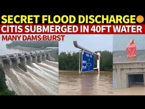 ONLY in China! Cities Submerged in 40 Feet Water, Hundreds of Thousands of Victims To Save Beijing