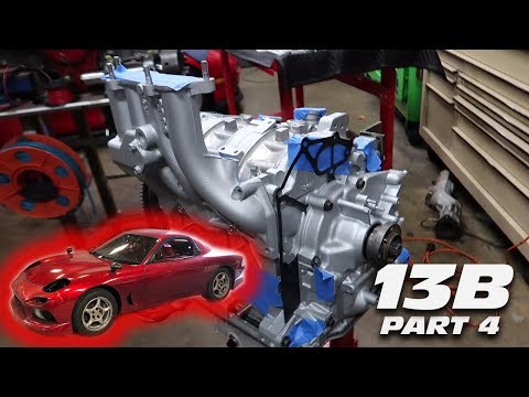 INSTALLING A +1000HP RATED CLUTCH & FLYWHEEL INTO THE13B ROTARY (ENGINE BUILD PART 4)