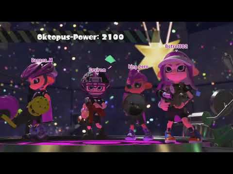 Splatoon 2 all 4 Shifty Station Battle Opening with Special Effects