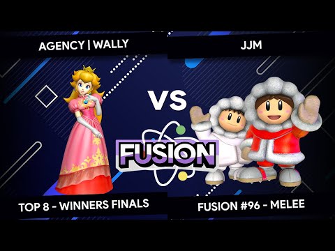 Fusion #96 - Melee - Wally (Peach) vs JJM (Ice Climbers) - Top 8 - Winners Finals