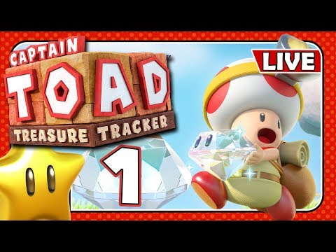 Kleiner Pilz, großes Abenteuer! 💎 CAPTAIN TOAD: TREASURE TRACKER # 01