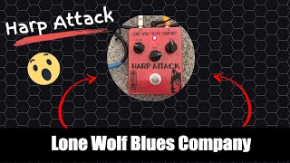Video thumbnail for Lone Wolf Blues Co Harp Attack pedal & Little Red DI Box by Ronnie Shellist