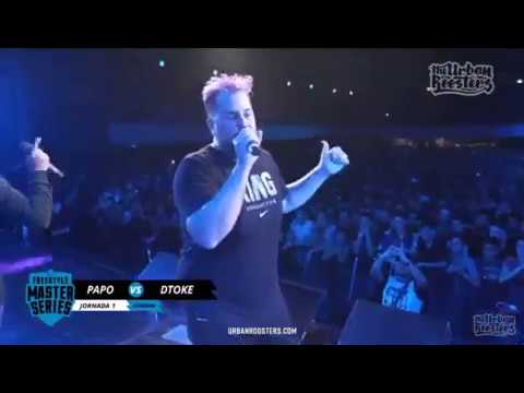Papo- “Se puso nervioso el campeón y empezó a hacerme los  gestos” FMS Arg/J1/Papo Vs Dtoke