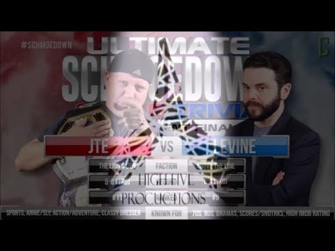 JTE VS Samm Levine   Movie Trivia Schmoedown